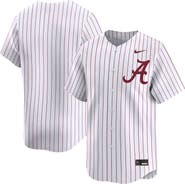 Nike Men's Nike White Alabama Crimson Tide College Limited Baseball Jersey