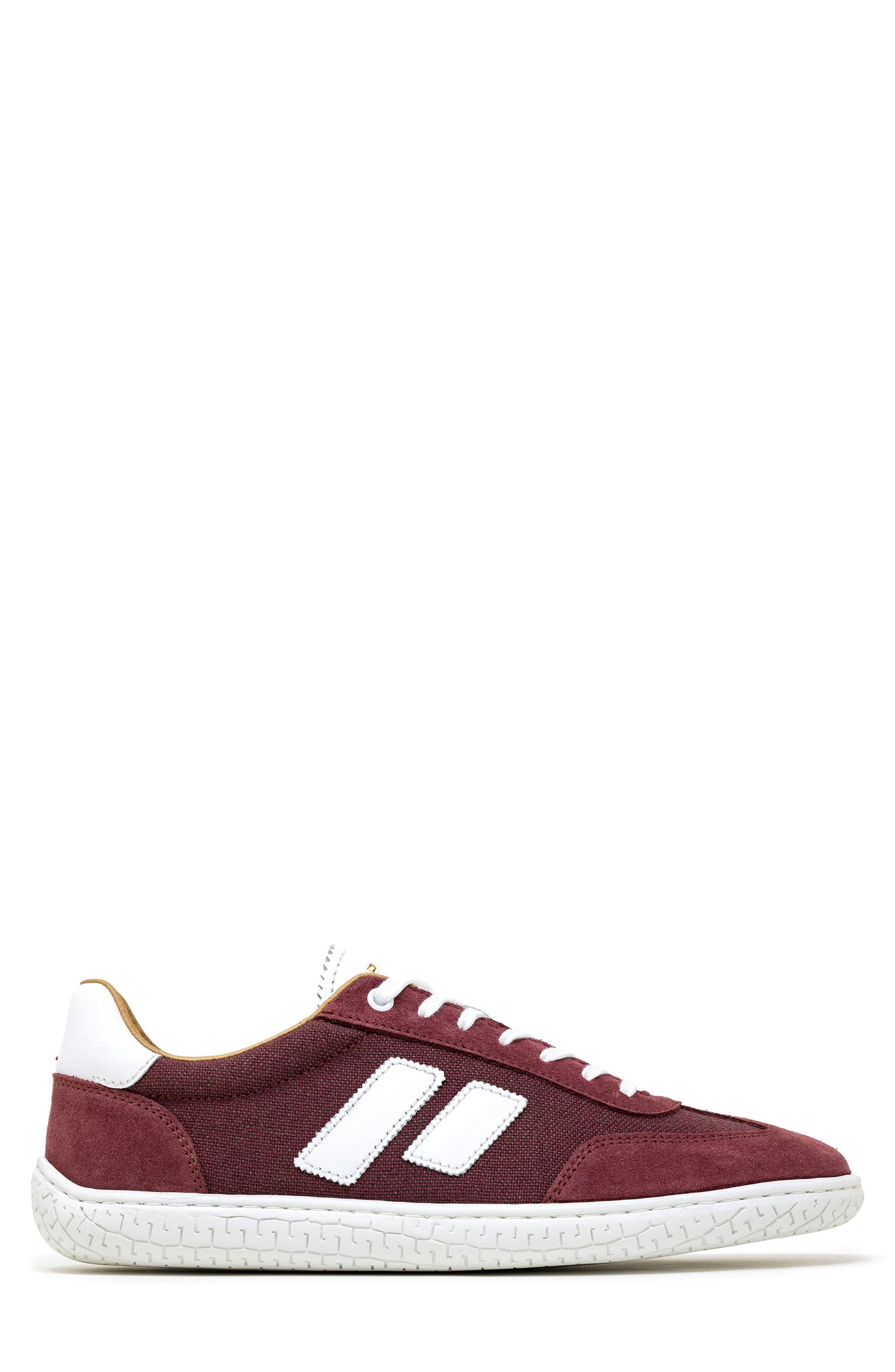 Evo Sneaker, Alternate, color, BURGUNDY