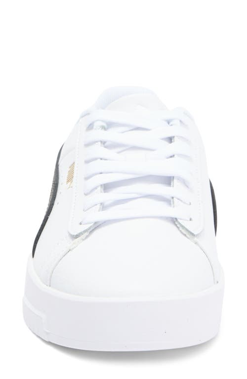 Puma Jada Classic Sneaker In White- Black