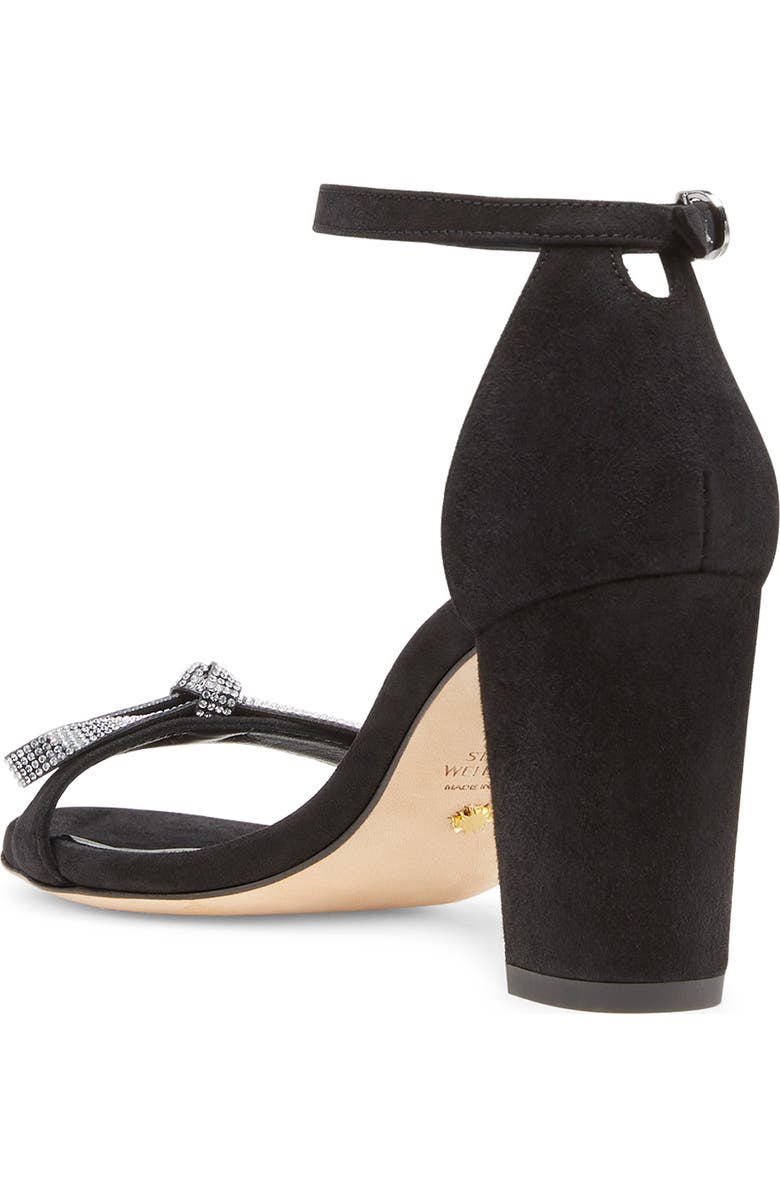 Stuart Weitzman Nearlynude Ankle Strap Sandal, Alternate, color,