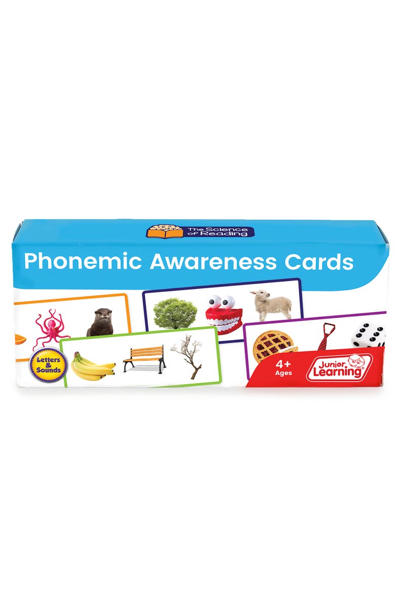 Junior Learning Phonemic Awareness Flashcards, Alternate, color, Multicolored
