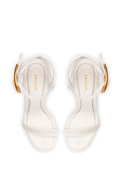 Larroude Larroudé Verona Sandal In White