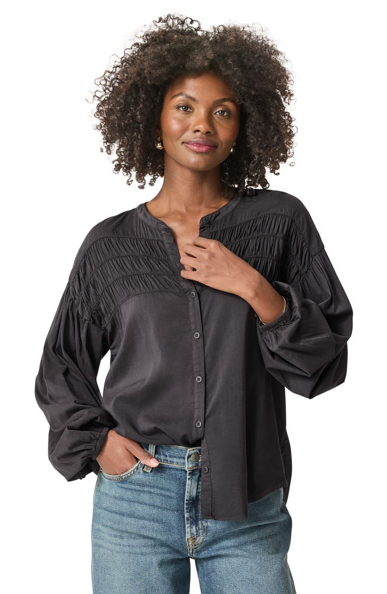 Splendid Katerina Shirt, Alternate, color, Lead