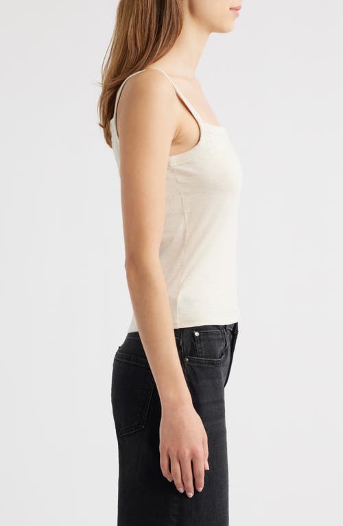 Rag & Bone The Slub Cotton Square Neck Tank