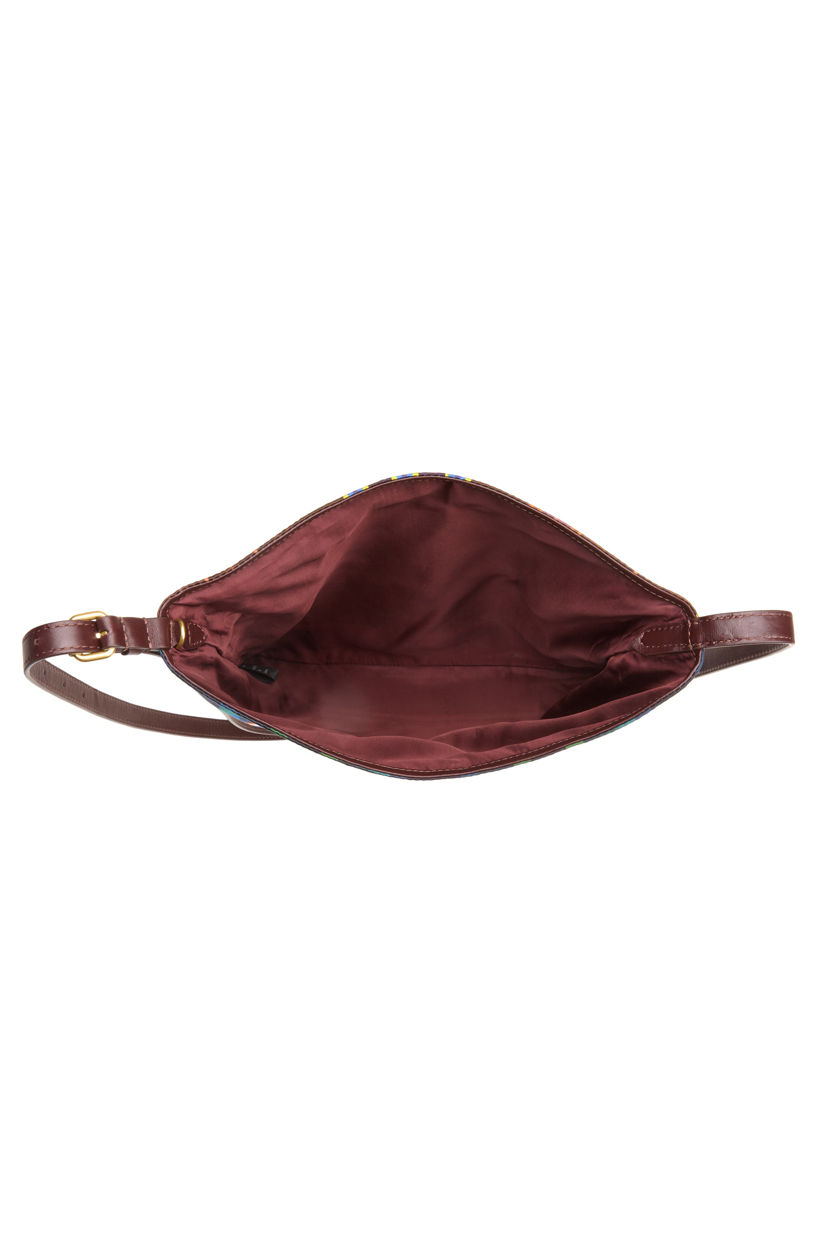Scarf Viscose Tote, Alternate, color, RED 352