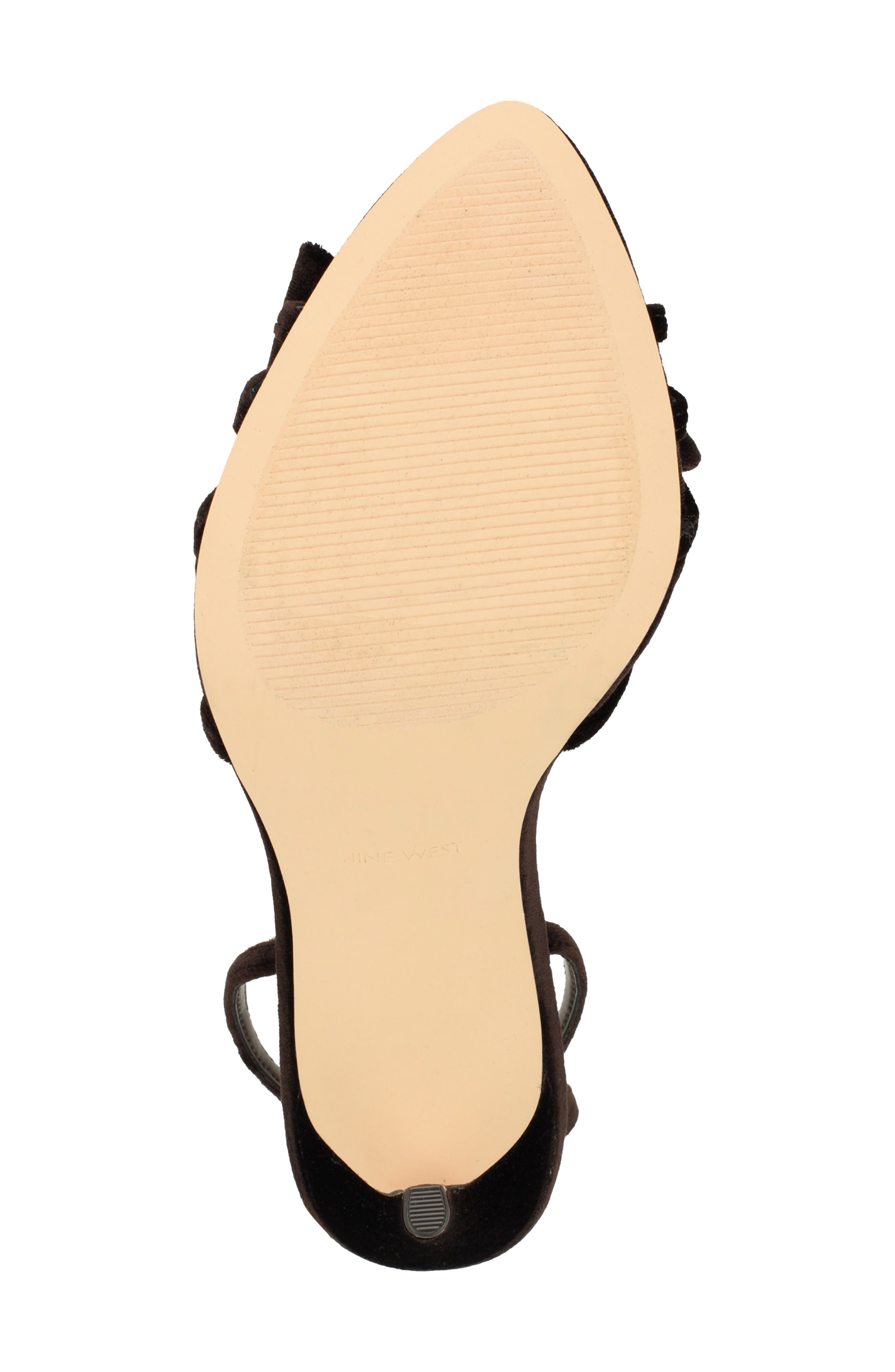 Queana Ankle Strap Sandal, Alternate, color, DARK BROWN