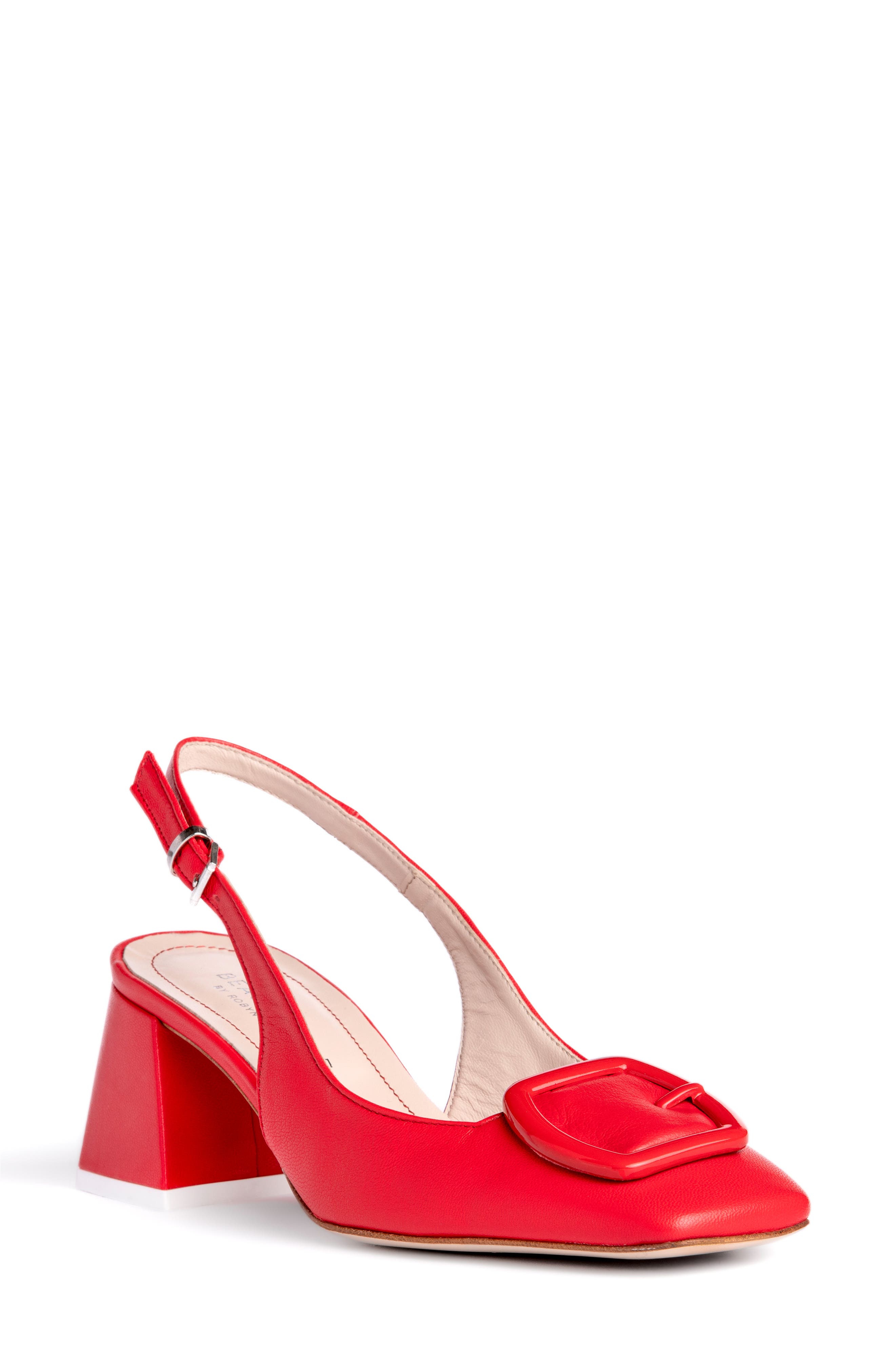 BEAUTIISOLES Duchess Slingback Pump, Main, color, Red