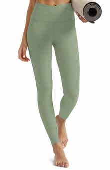 At Your Leisure Space Dye High Waist Midi Leggings