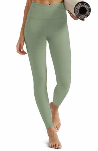 At Your Leisure Space Dye High Waist Midi Leggings