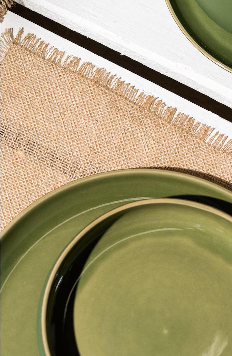 Gharyan Stoneware Jute Placemat, Alternate, color, Natural