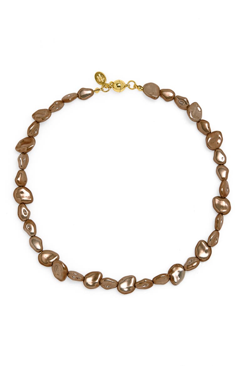 Moonshadow Hematite Necklace, Main, color, MOONSHADOW