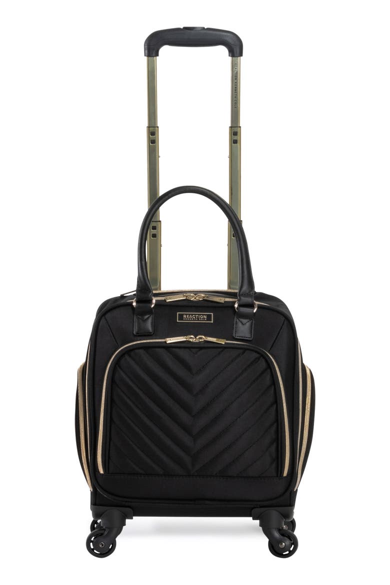 Chelsea Underseat Roller Luggage, Main, color, BLACK
