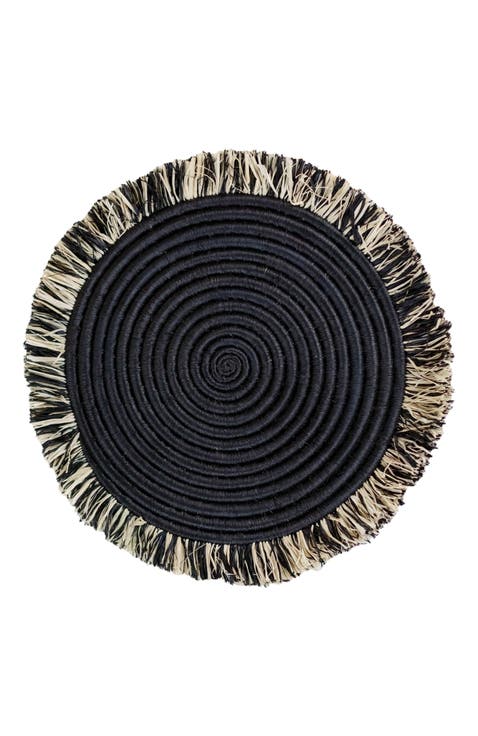 Raffia Fringe Placemat