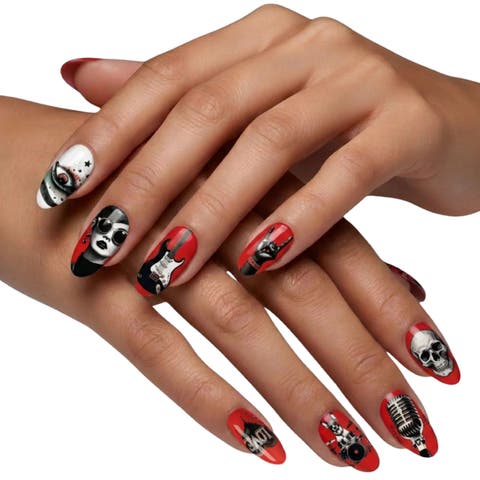 Nail Polish Strips Rock & Roll Rebel Set - 16ct