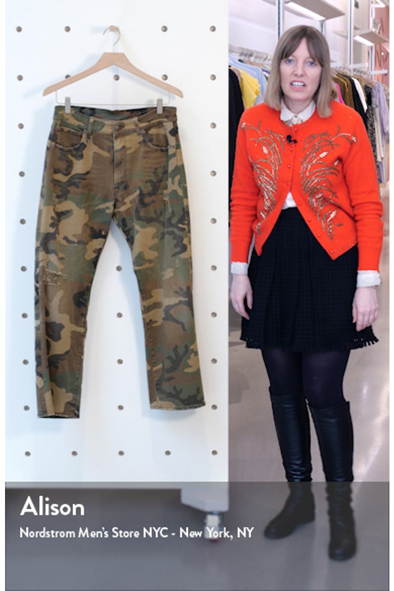 Camo Print Boyfriend Jeans video