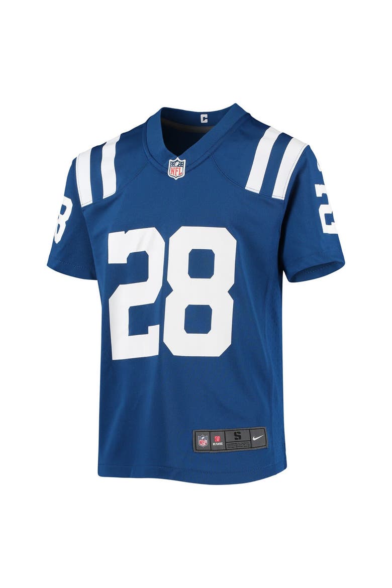 Youth Nike Jonathan Taylor Royal Indianapolis Colts Game Jersey, Alternate, color, Royal