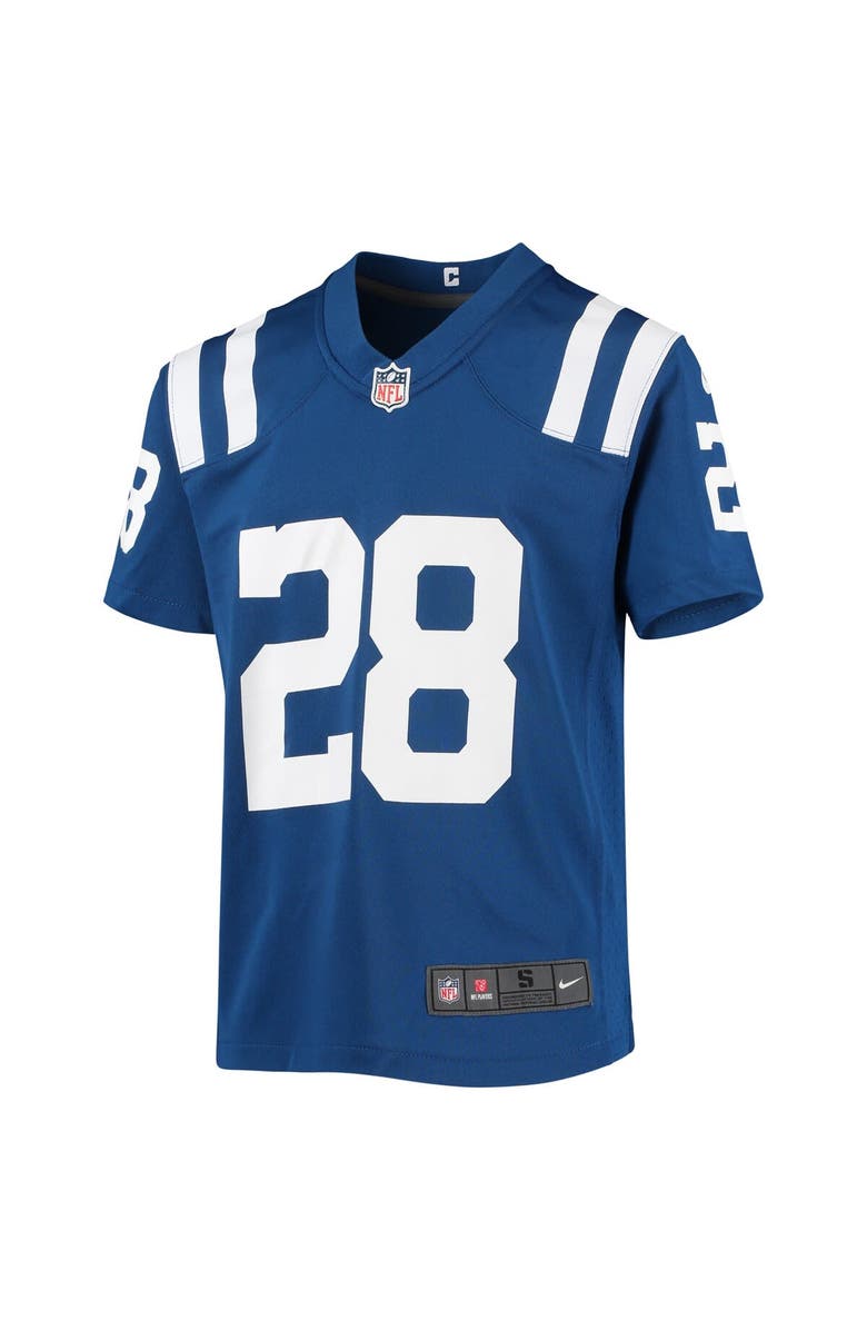 Nike Youth Nike Jonathan Taylor Royal Indianapolis Colts Game Jersey, Alternate, color, Royal