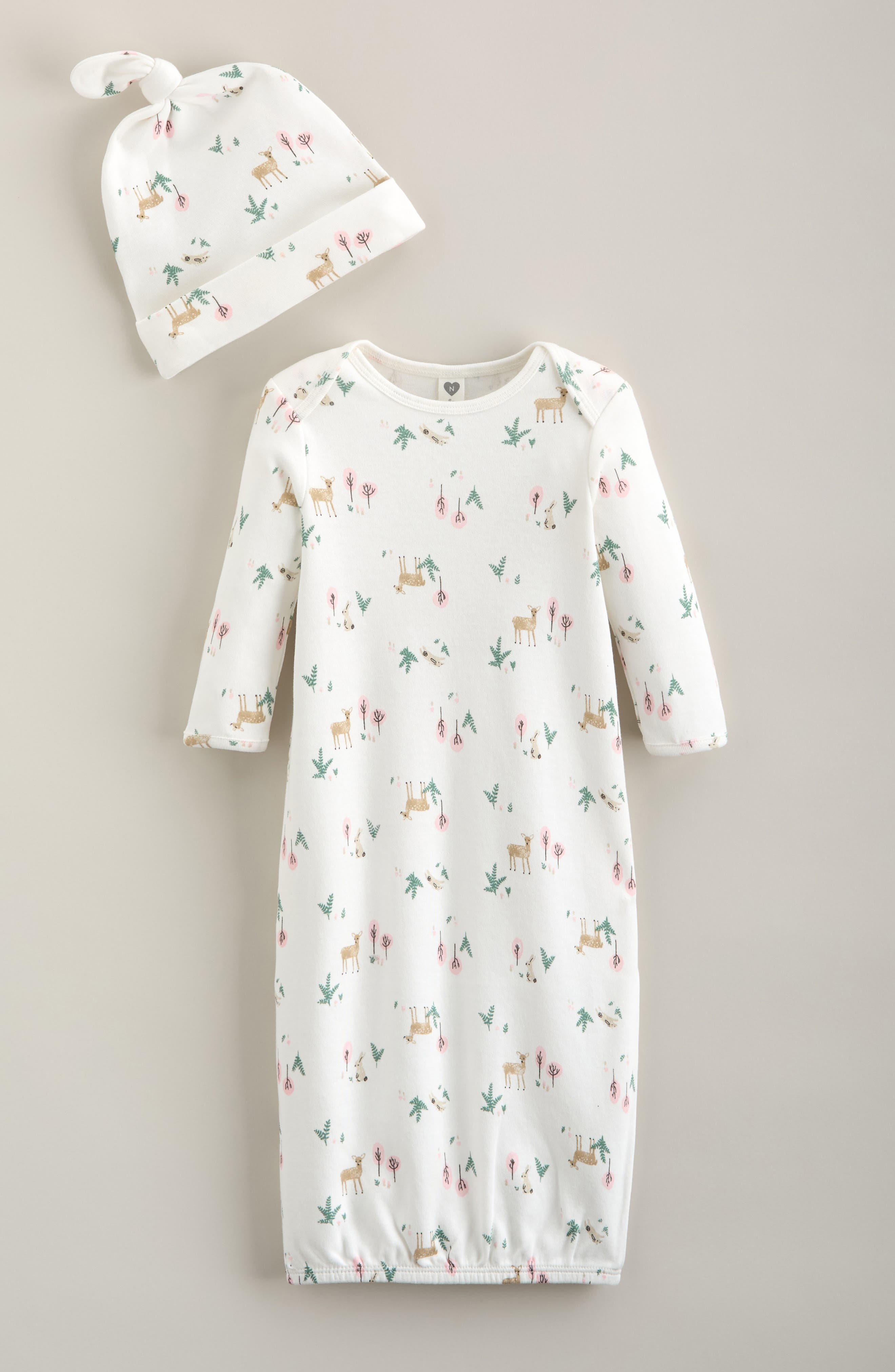 selected IVORY EGRET WOODLAND FLORAL