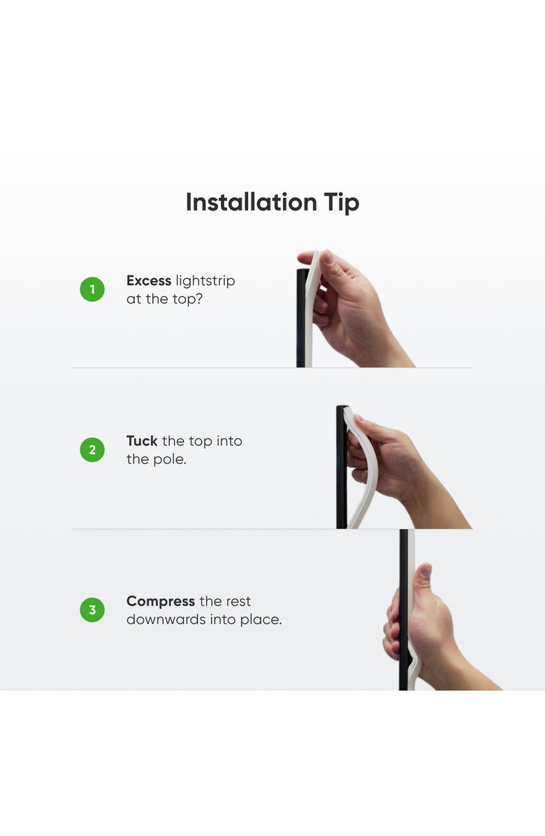 Nanoleaf Smart Multicolor Floor Lamp, Alternate, color, Multicolor