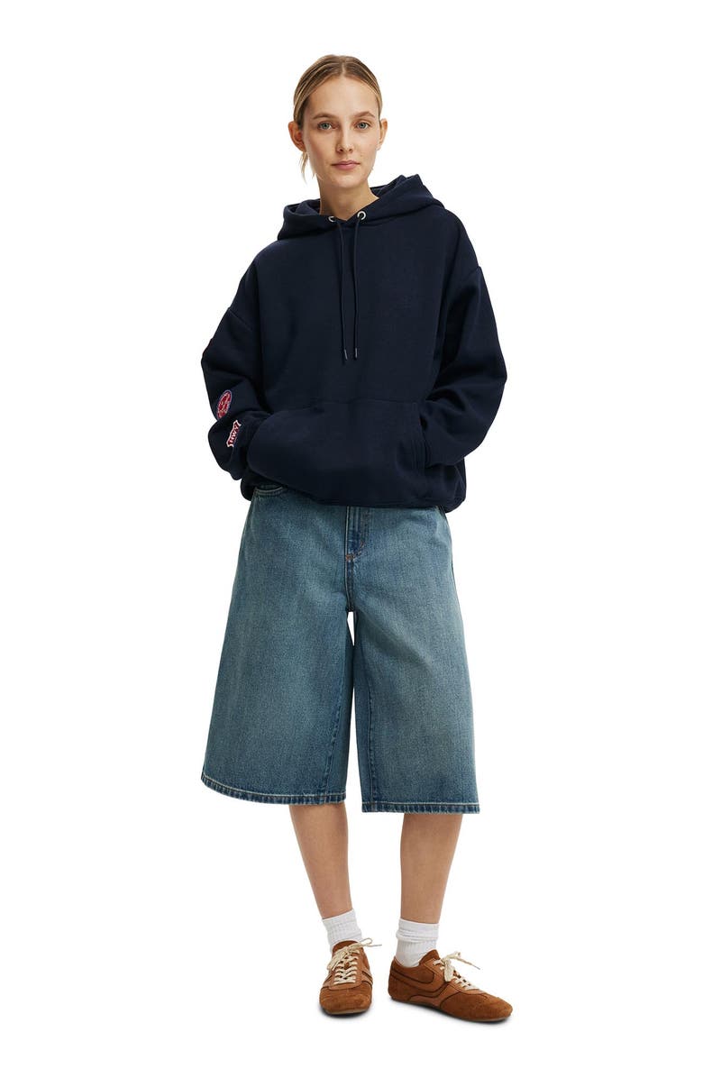 Cotton On Women's Premium Oversized Graphic Hoodie, Alternate, color, 