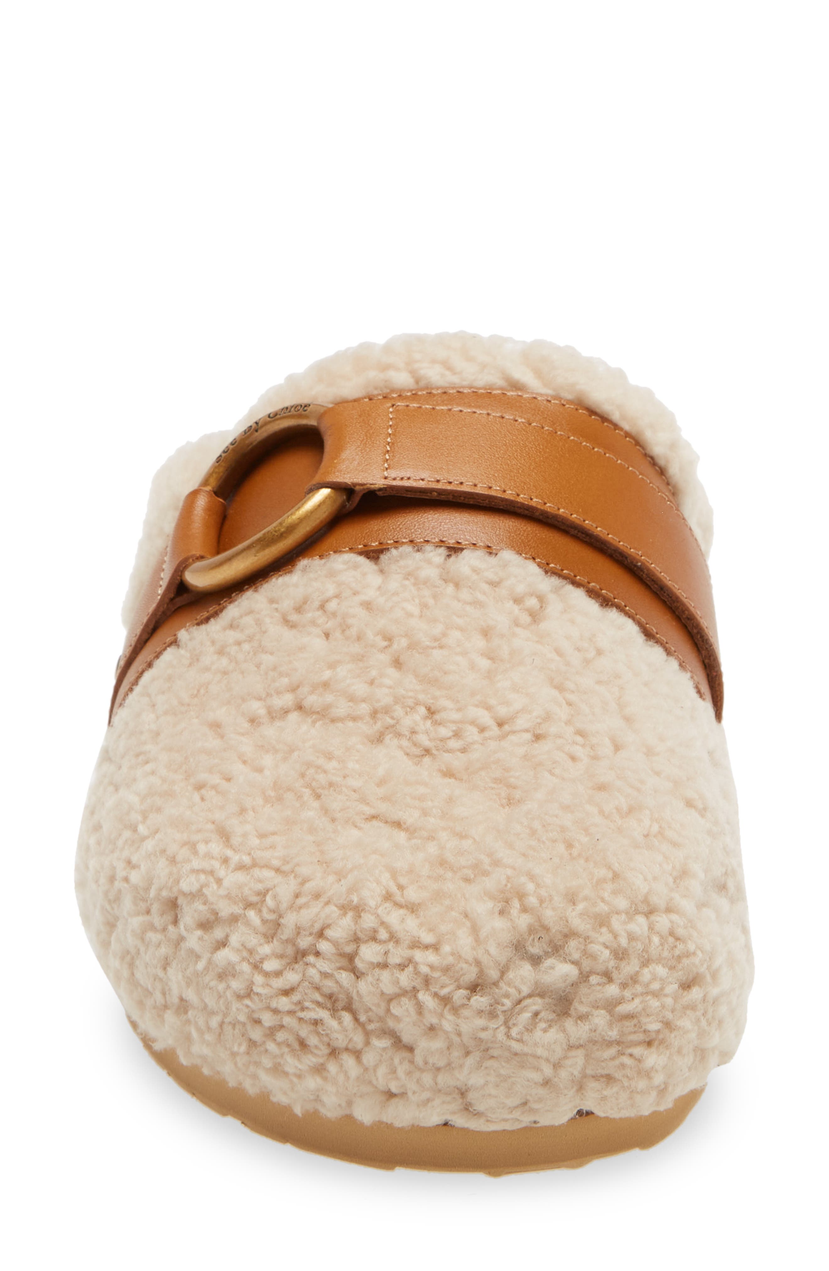 See by Chloé Gema Genuine Shearling Mule, Alternate, color, 