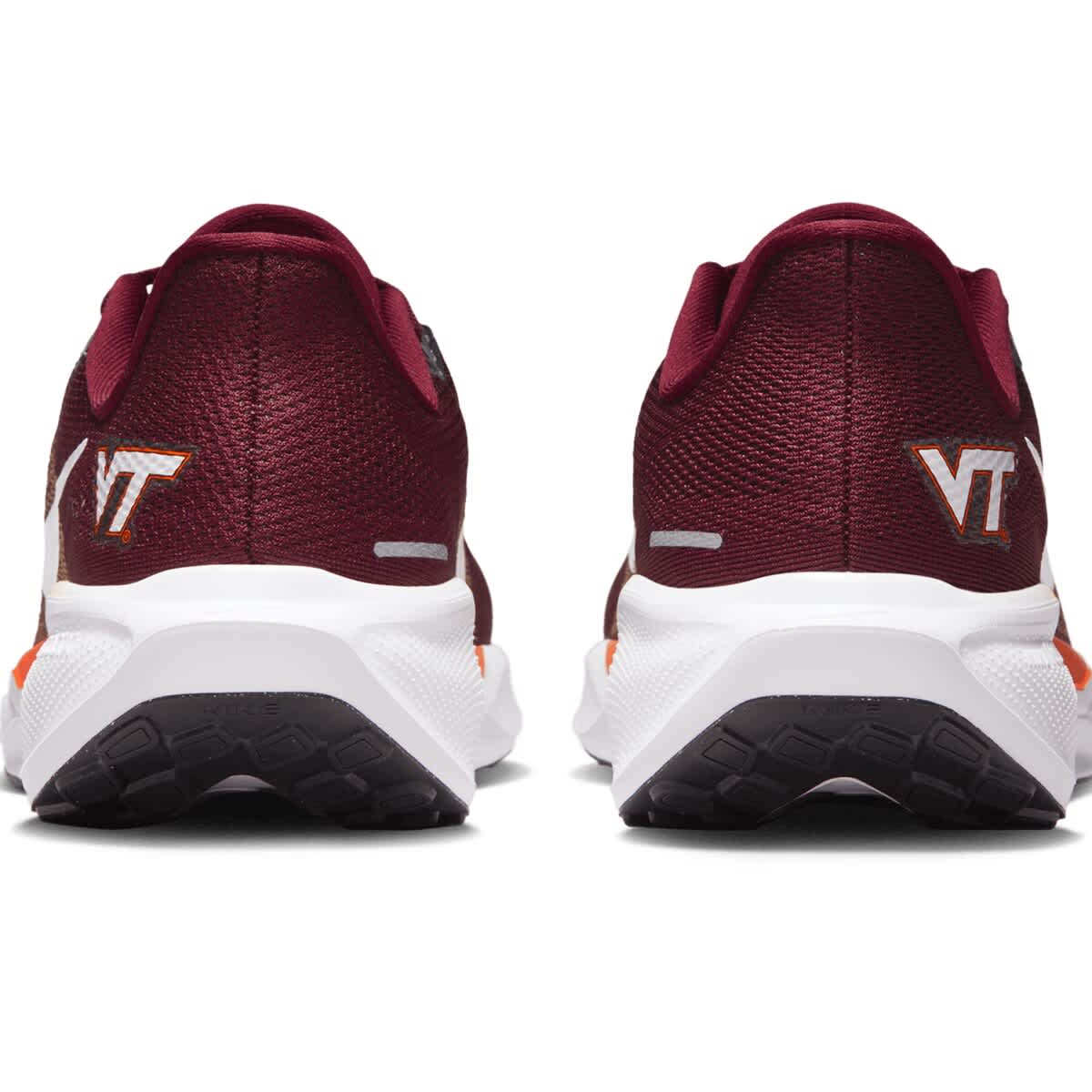 Nike Unisex Nike Maroon Virginia Tech Hokies Zoom Pegasus 41 Running Shoes, Alternate, color, Maroon