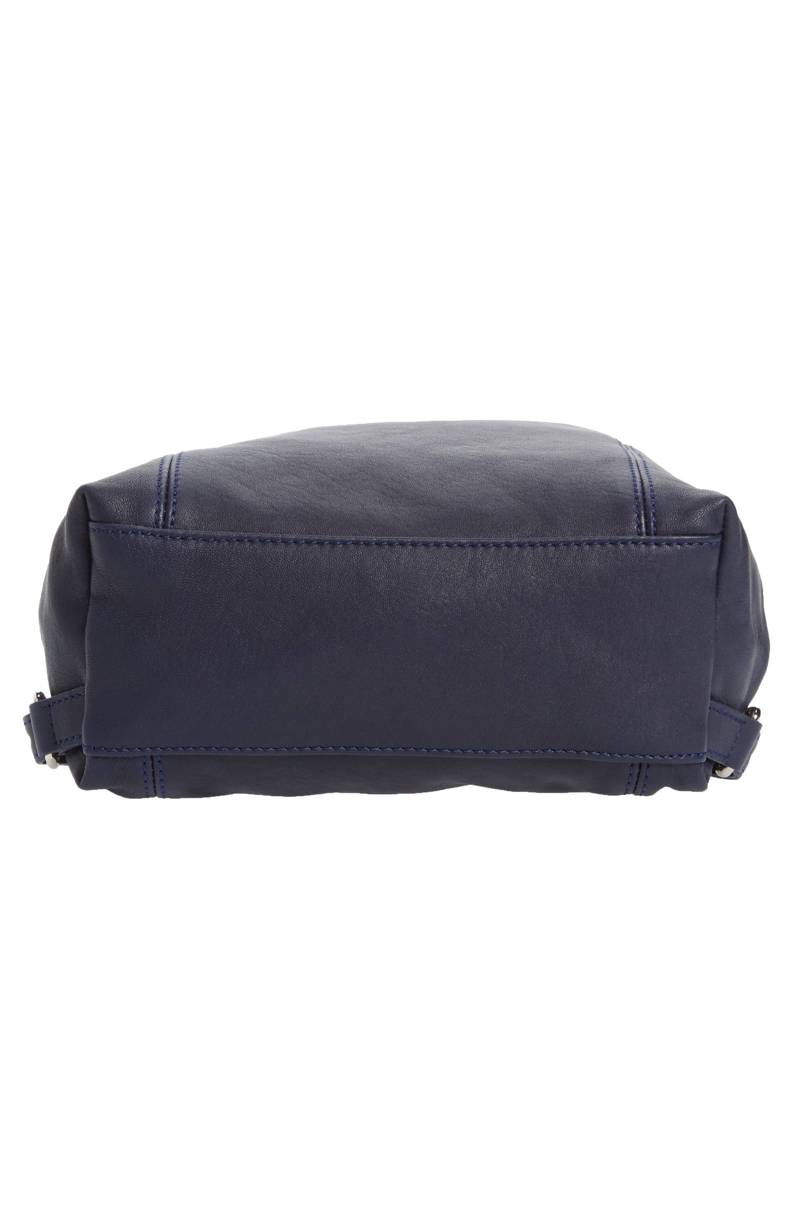 Longchamp Le Pliage Cuir Backpack, Alternate, color, Navy