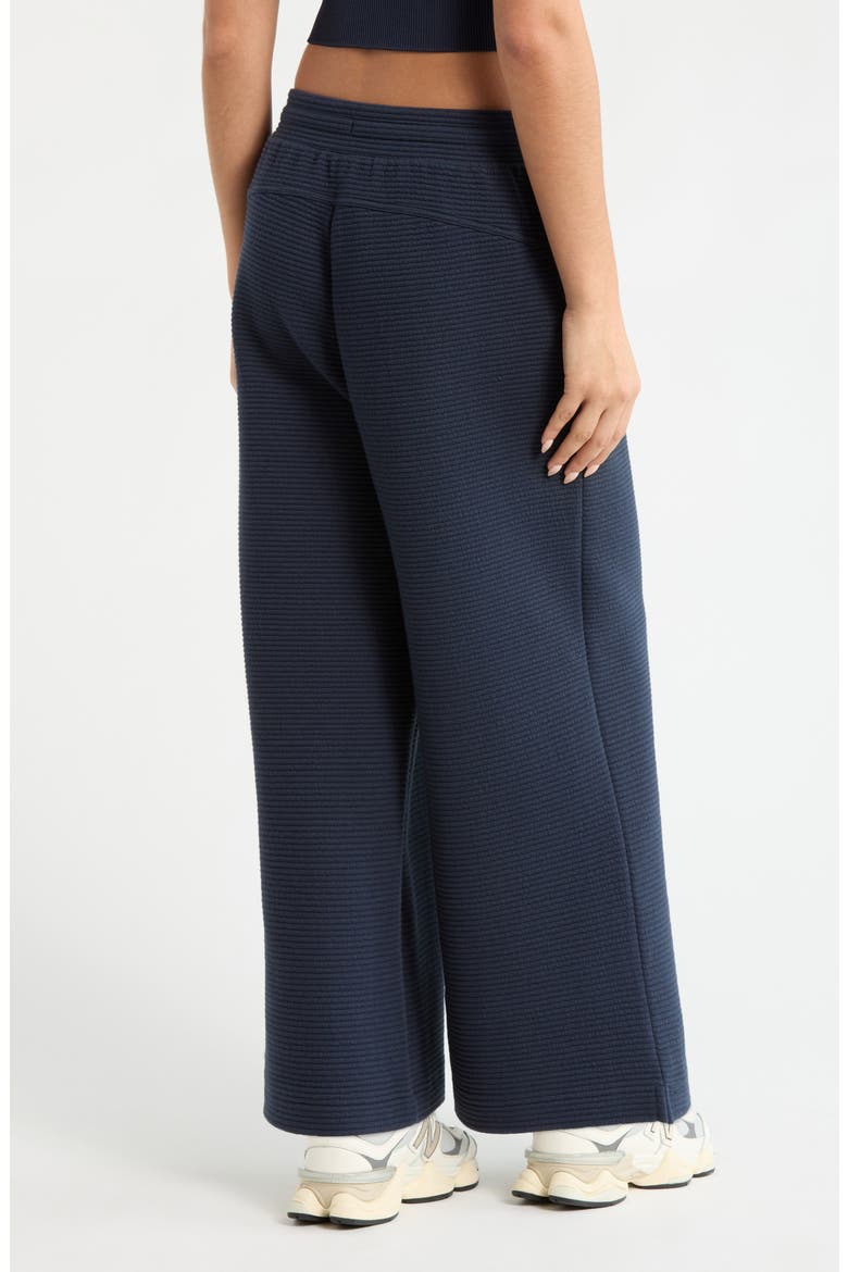 Ottoman Wide Leg Ankle Pants, Alternate, color, NAVY SAPPHIRE