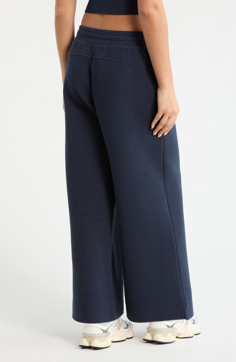 Zella Ottoman Wide Leg Ankle Pants, Alternate, color, Navy Sapphire
