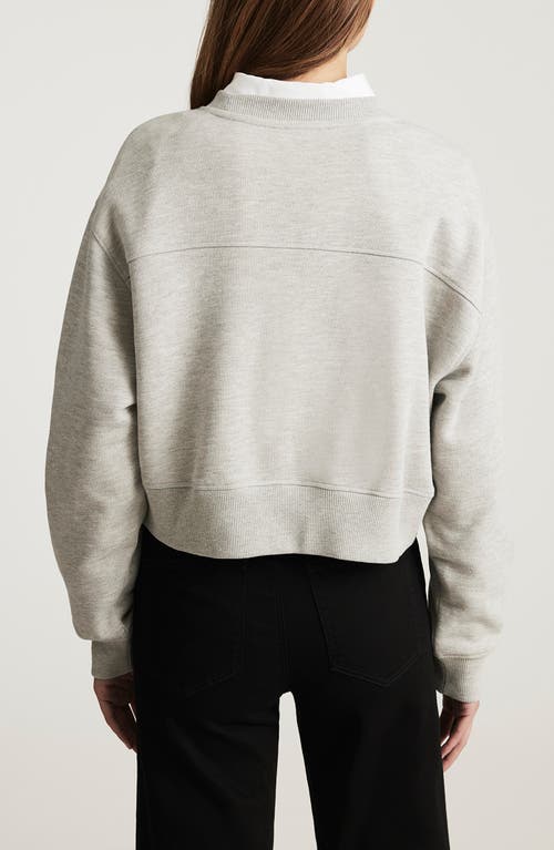 Mavi Jeans Crewneck Sweatshirt In Gray