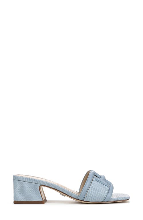 Sam Edelman Waylon Slide Sandal In Blue Breeze