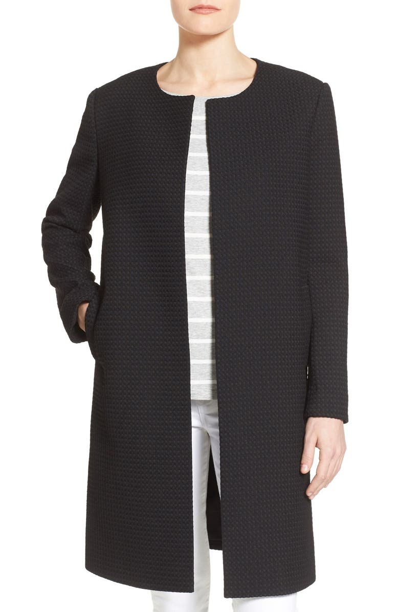 Halogen<sup>®</sup> Textured Collarless Topper, Main, color, 