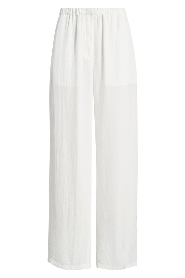 Flowy Pants, Alternate, color, WHITE
