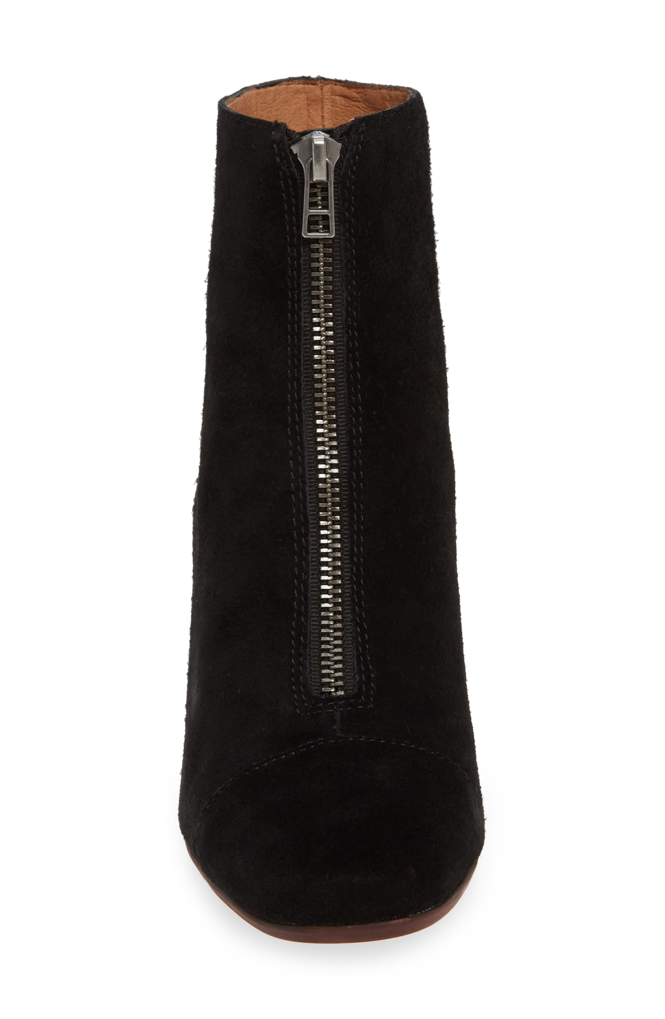 Madewell The Amalia Zip Suede Boot, Alternate, color, 