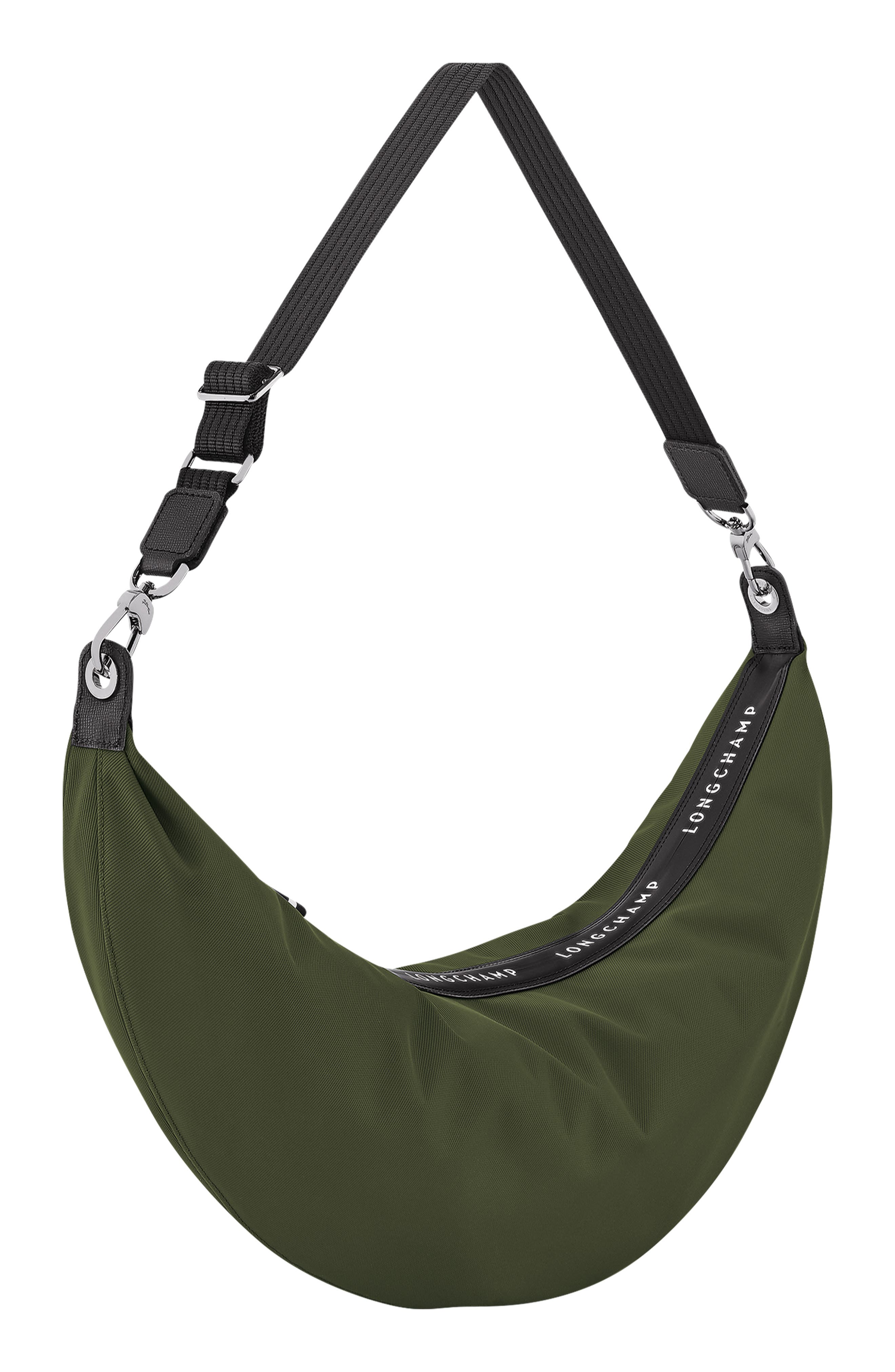 Longchamp Large Le Pliage Energy Crossbody Bag, Alternate, color, Khaki