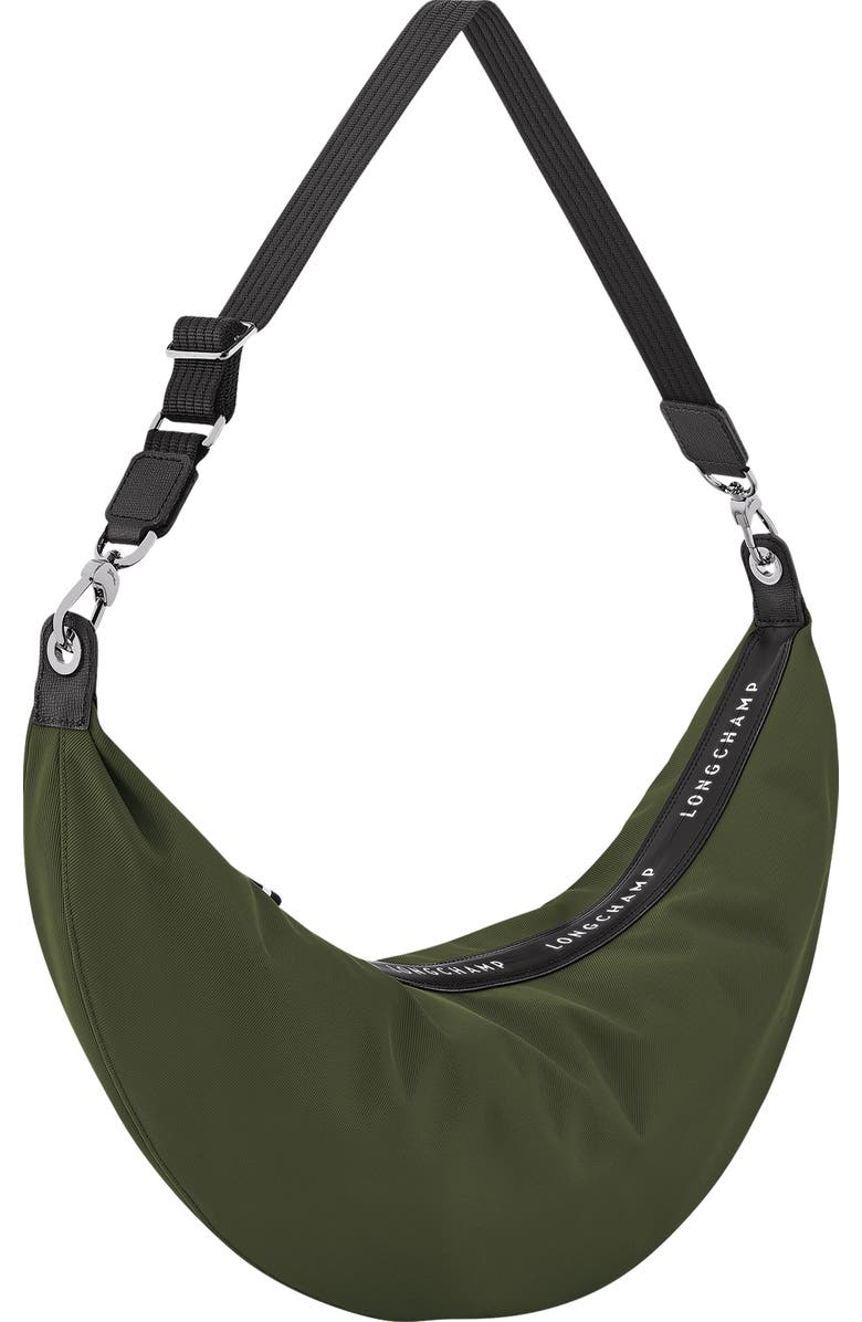 Longchamp Large Le Pliage Energy Crossbody Bag, Alternate, color, Khaki