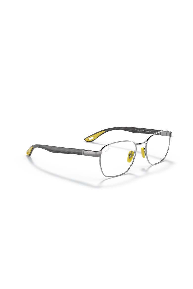 54mm Rectangle optical glasses, Alternate, color, Grey