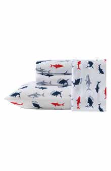 Nautica Branson Sharks Microfiber Sheet Set