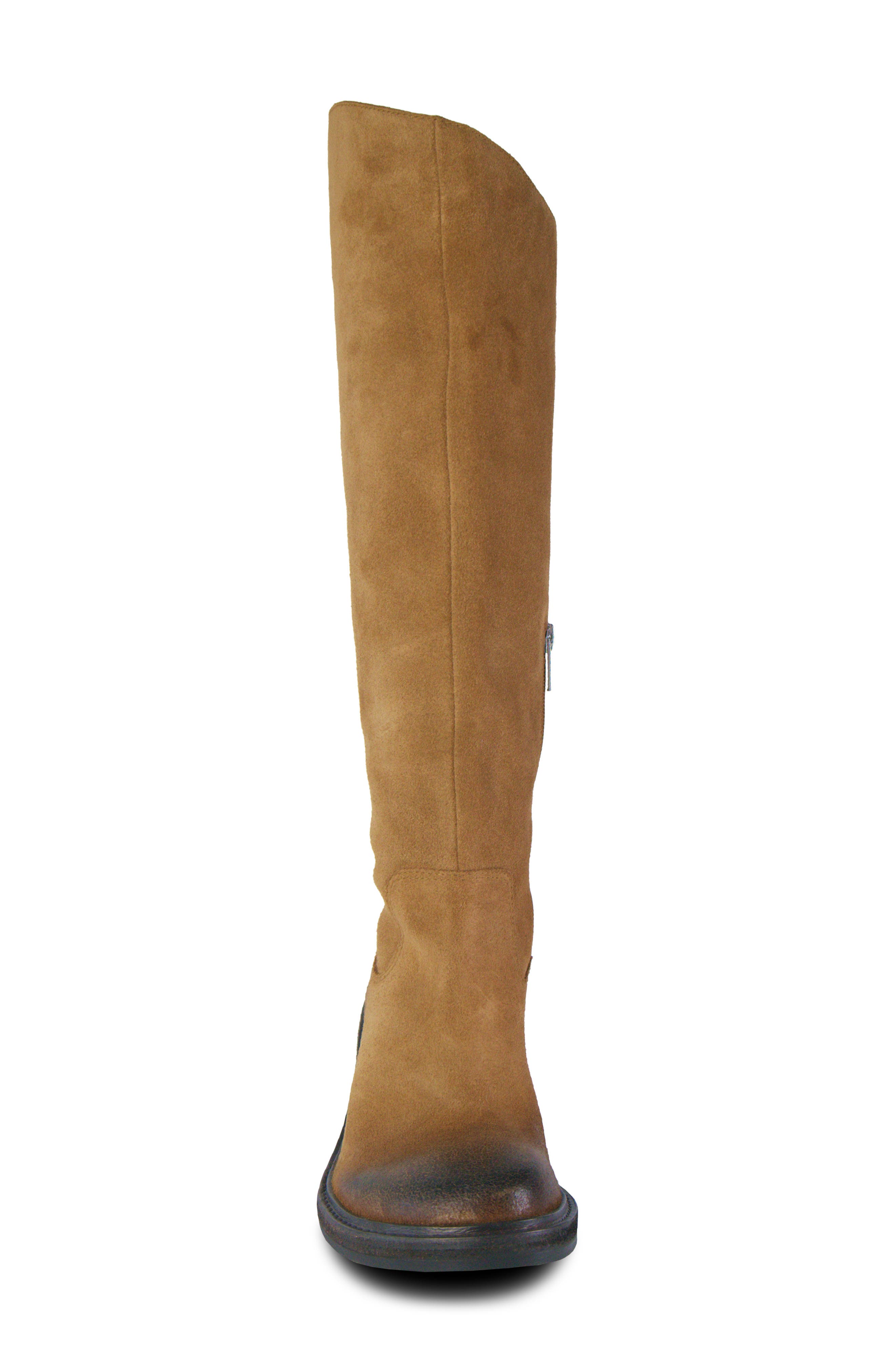 Iris Knee High Boot, Alternate, color, CAMEL