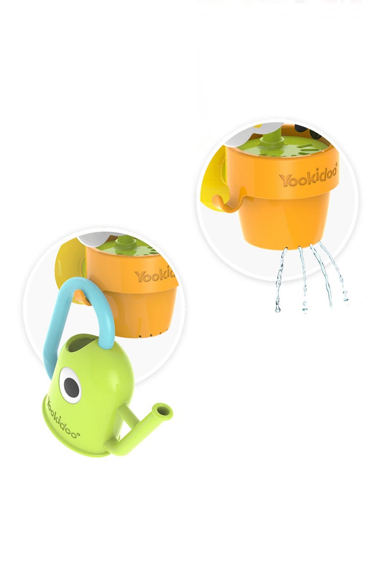 Pour & Spin Tipping Bird Bath Toy, Alternate, color, MULTI