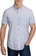 W.R.K Square Reworked Short Sleeve Button-Down Shirt