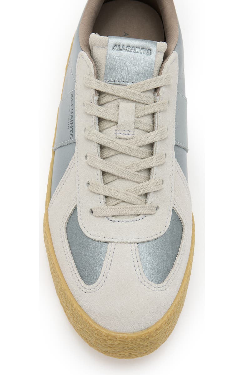 AllSaints Jaimee Sneaker, Alternate, color, Silver