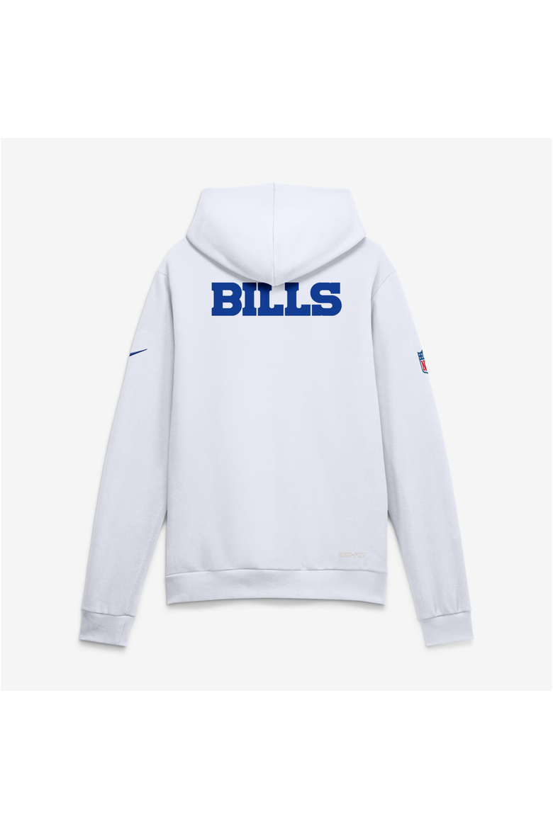 Men's Nike  White Buffalo Bills Rivalries Collection Standard Issue Sideline Pullover Hoodie, Alternate, color, White