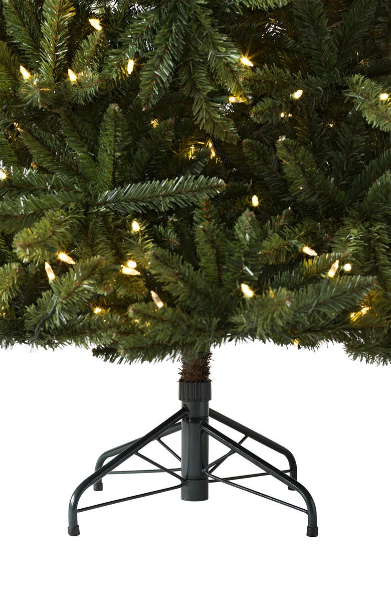 TREETOPIA Artificial Pre-Lit Balsam Spruce Tree, Alternate, color, Green