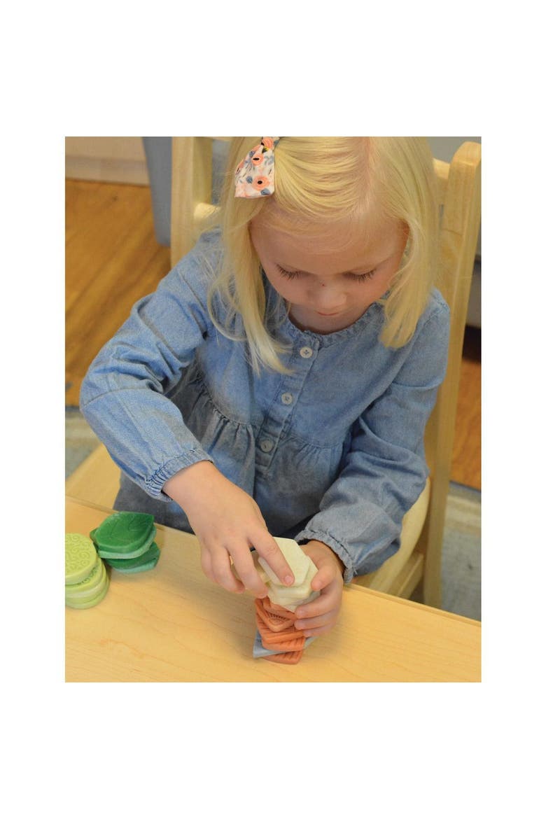 Nature-Inspired Loose Parts - 54 Pieces, Alternate, color, Multicolored