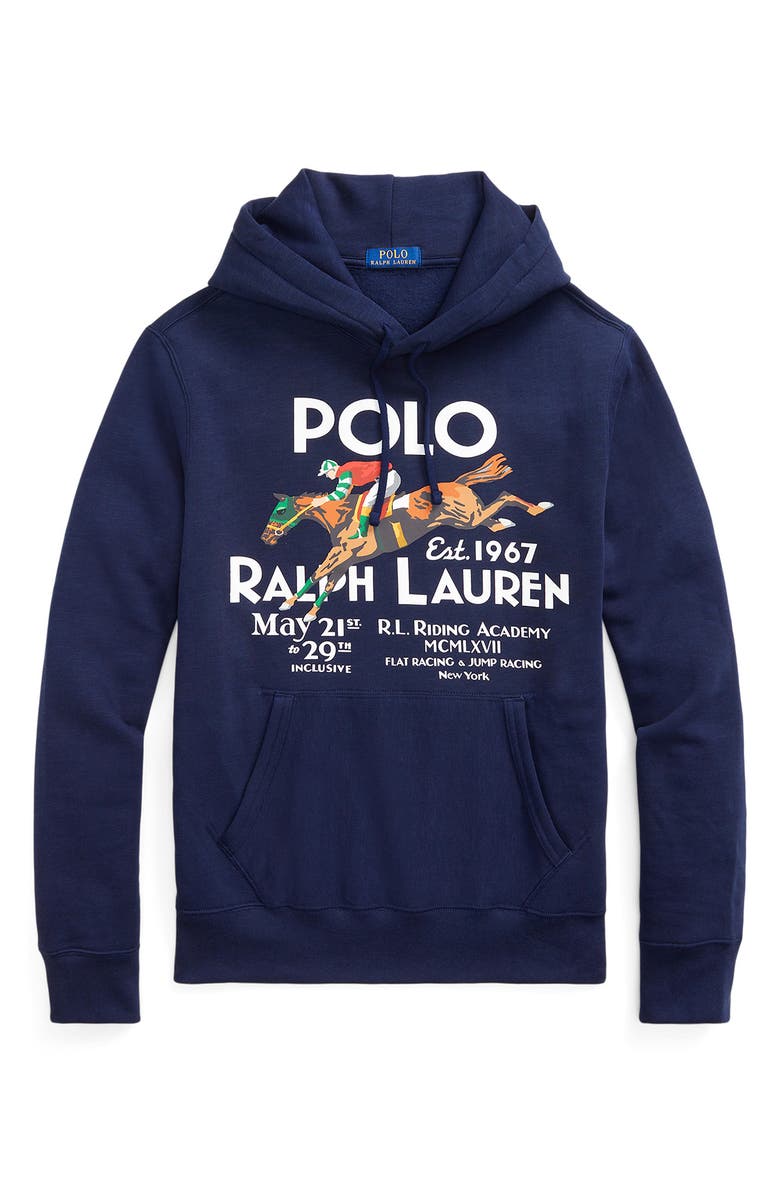 Polo Ralph Lauren Cotton Blend Hoodie, Alternate, color,