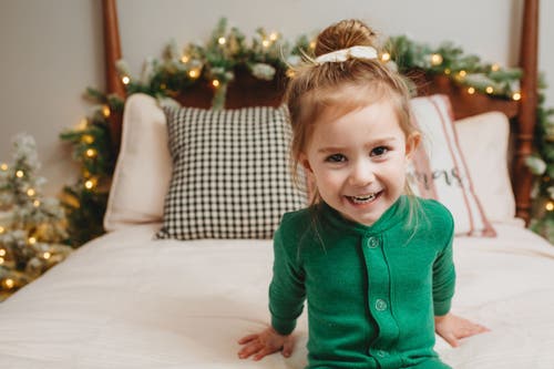 City Threads Kids' Soft & Cozy Thermal One-piece Union Christmas Outfit Suit In White