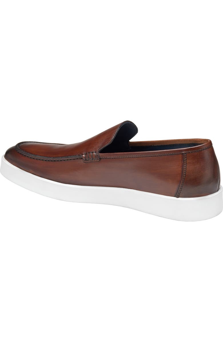 Johnston & Murphy Bolivar Moc Toe Slip-On Sneaker, Alternate, color,