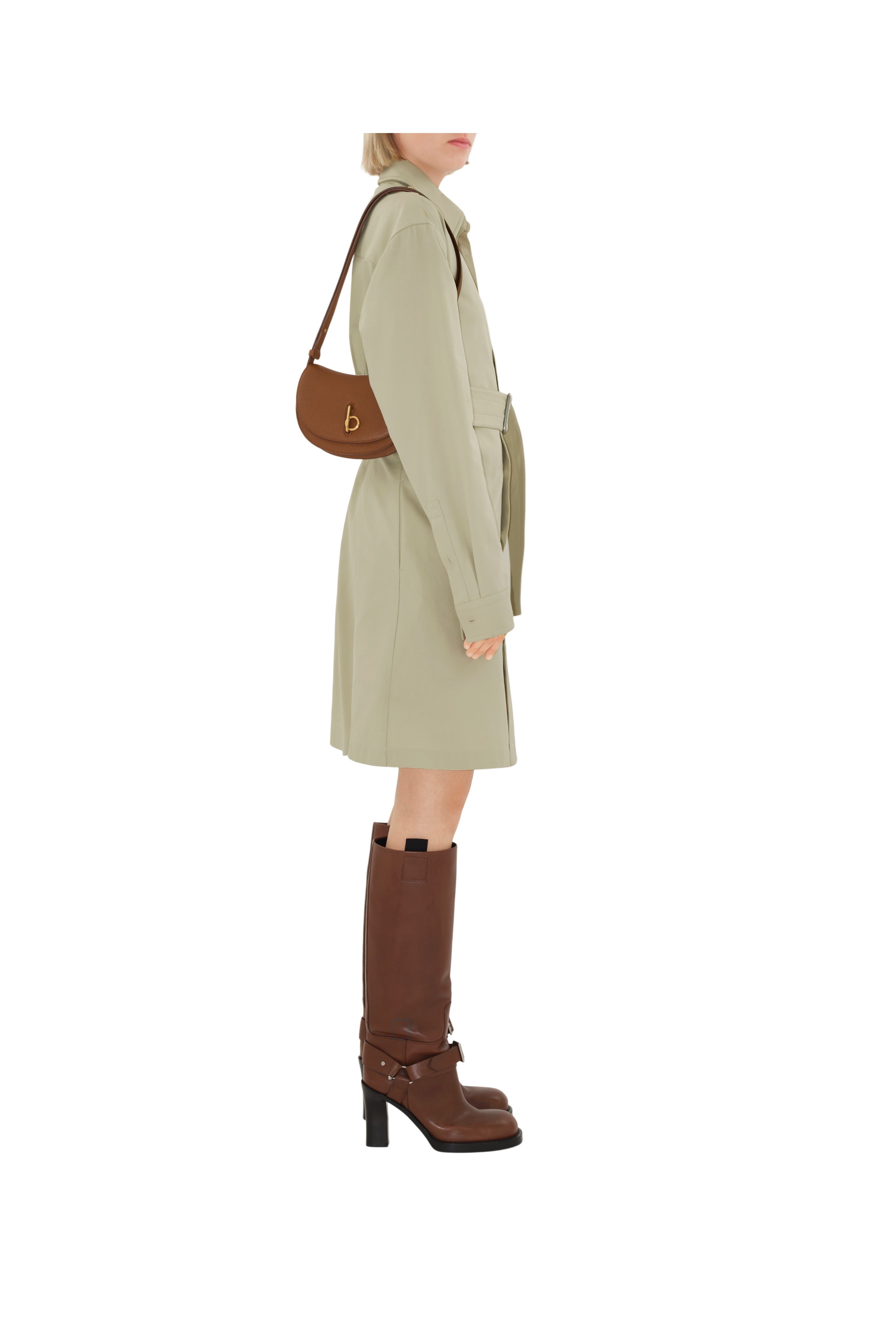 Burberry Mini Rocking Horse Bag, Alternate, color, Hazel