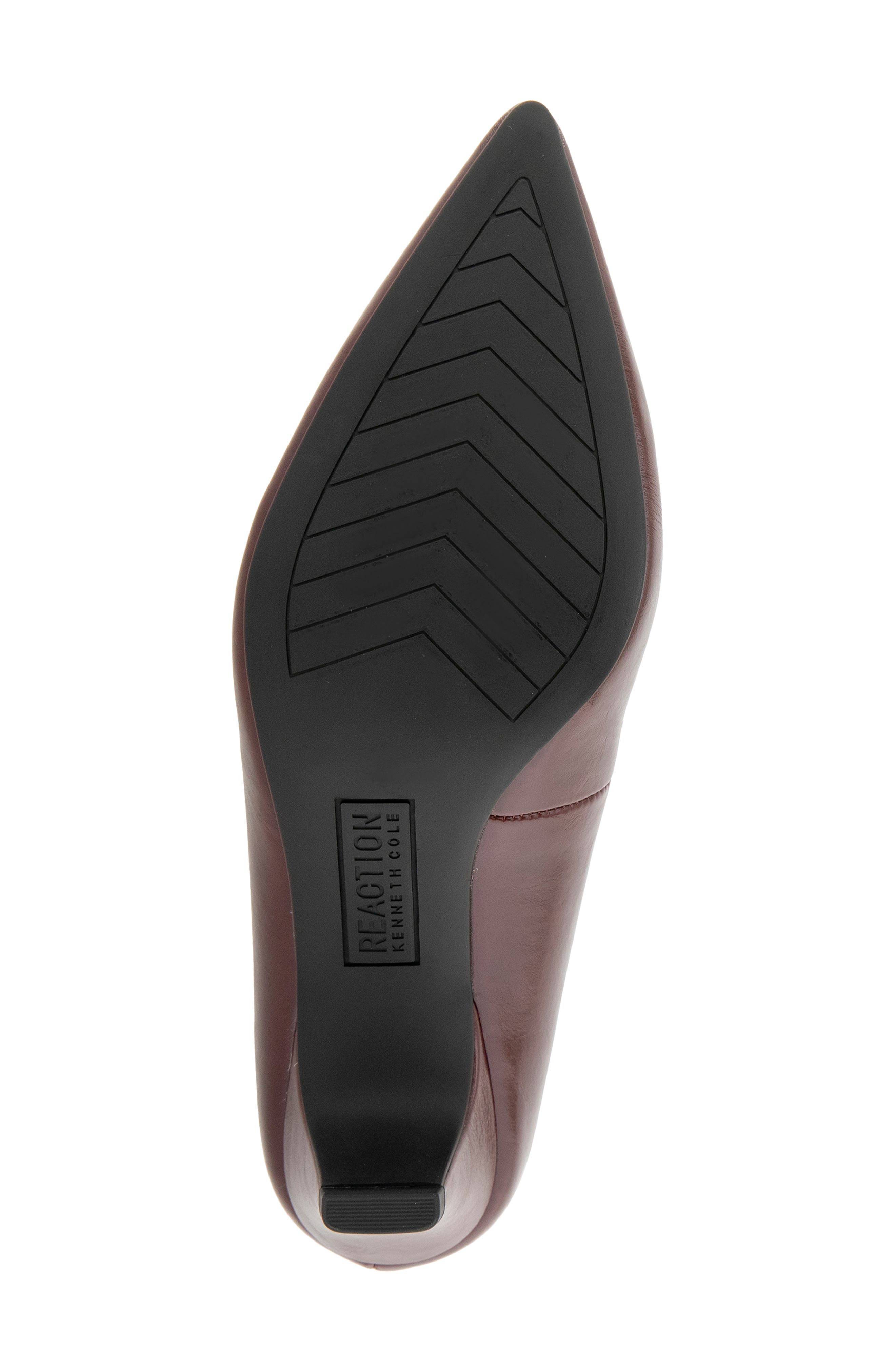 Marist Faux Leather Pump, Alternate, color, MAHOGANY